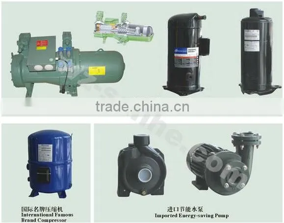 Water-Cooled Type Industrial Water Chiller For Plastic Machine