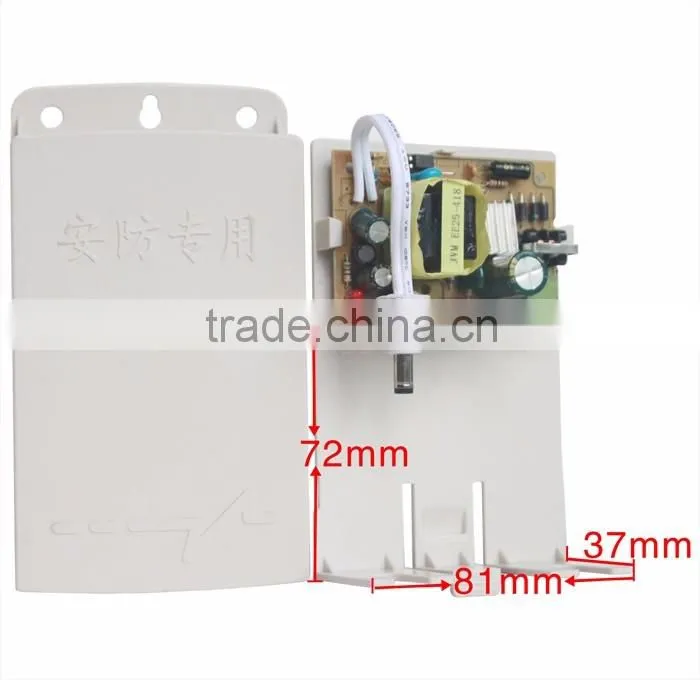 Factory direct sell surveillance cctv ABS plastic box of surveillance cctv power supply