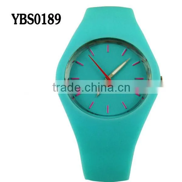2015 kids silicon comfortable wear watch made in china manufacturer