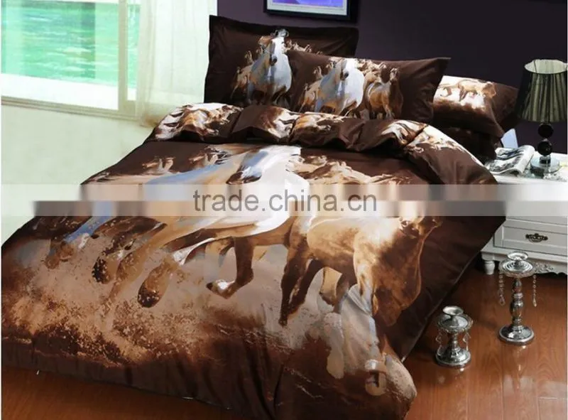 Lastest new design animal set 3d bedsheets