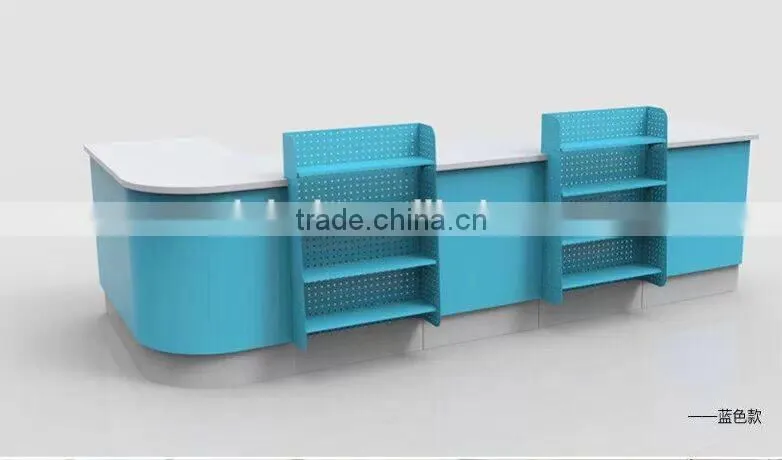 New design Supermarket Cashier Counters , Shop Cash Counters, Cashier Counters
