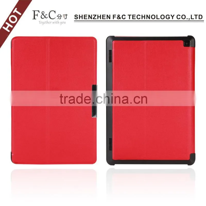 For 2014 Amazon Kindle Fire HD 7'' slim pu leather case with stand