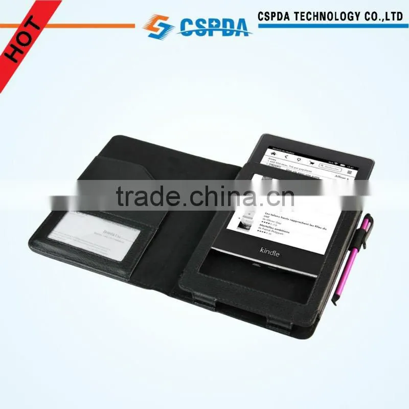 Folio PU Leather Book Cover Case for Kindle Paperwhite 6'' eReader