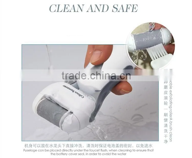 Professional foot callus remover battery operated callus remover