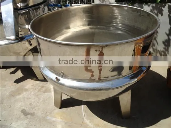 300L steam cooking kettle without agitator