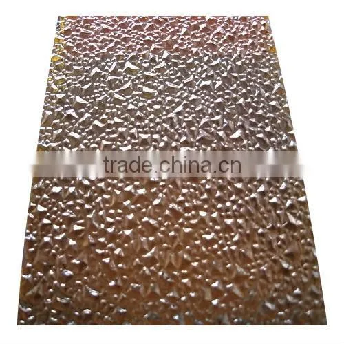 4mm tinted pattern wired glass
