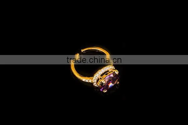 2014 Semiprecious Stone Amethyst Ring