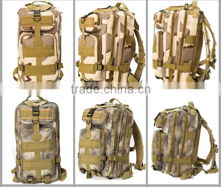 Outdoor camouflage 3P tactical assault backpack