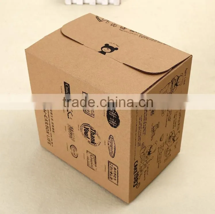 Unique Corrugated Paperboard Fancy Mailing Package Storage Single Wall, Double Wall Shipping Box