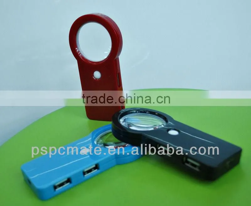 Latest magnifier shape usb hub for promotion