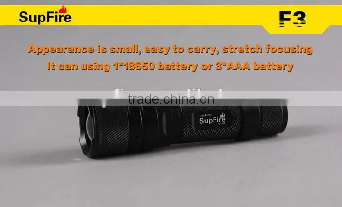 Rechargeable Zoomable Small Flashlight