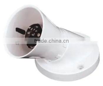 Home Appliance Electrical Light T8 Lamp Holder Wooden Color Style