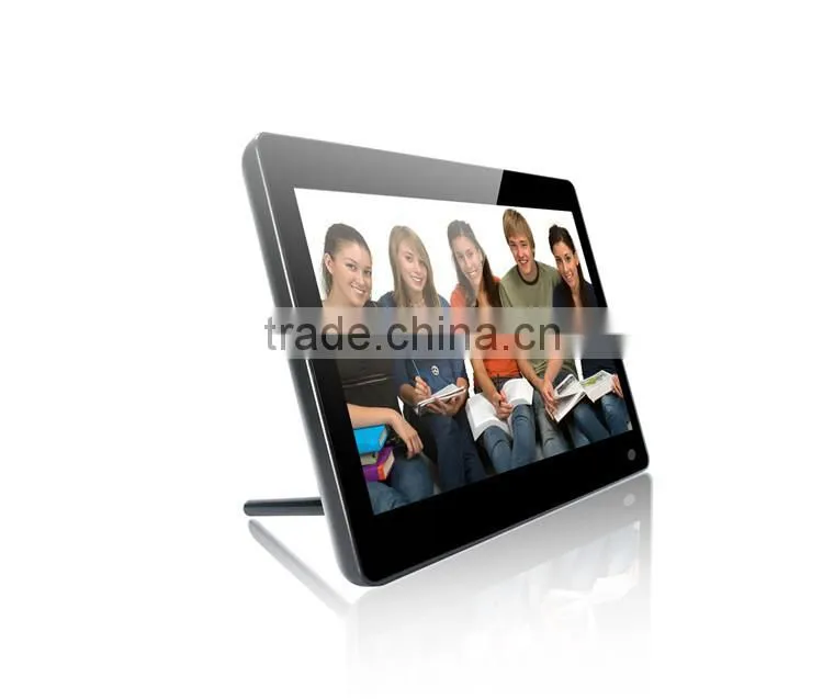9 Years Top Facotry, Lcd 13.3 inch Digital Photo Frame Loop Play Video Music Photo