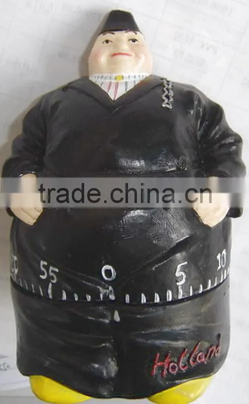 China supplier ROHS cow shape mechanical kitchen timer