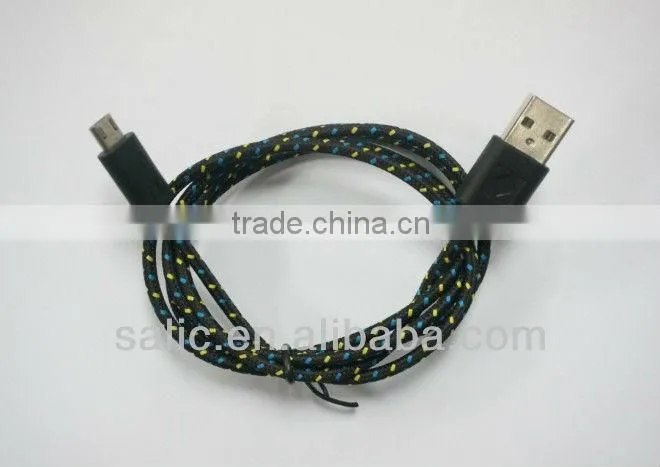 Micro usb data cable for cell phone