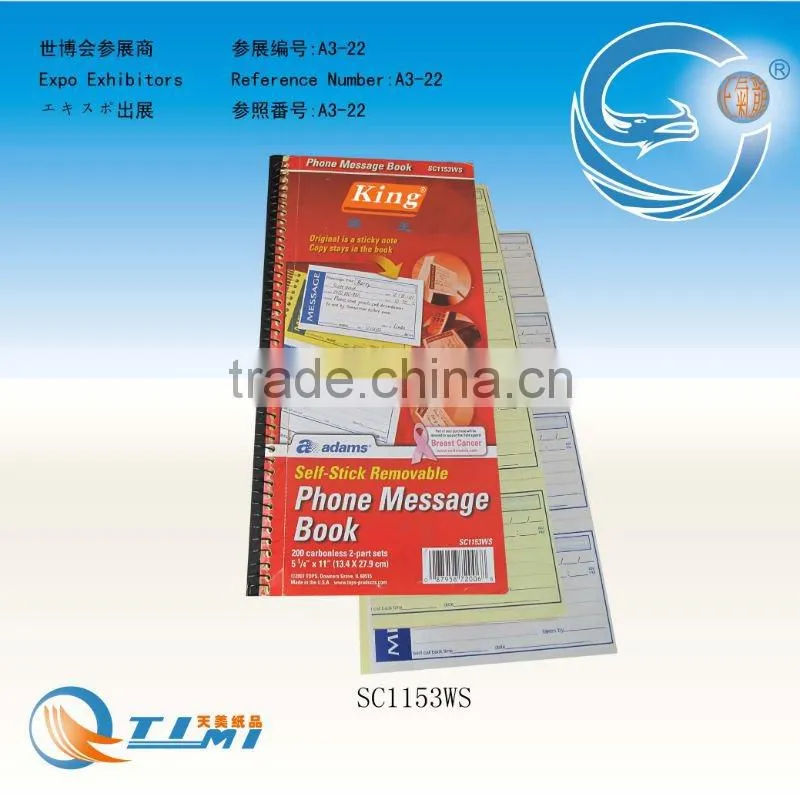 phone message book,cash receipt book,restaurant small docket book,docket book,phone message book