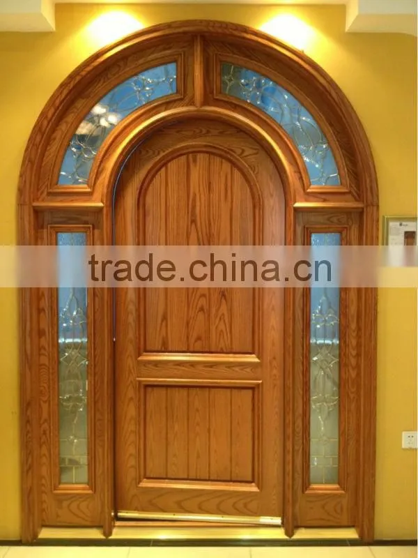 Solid Wood Entry Door