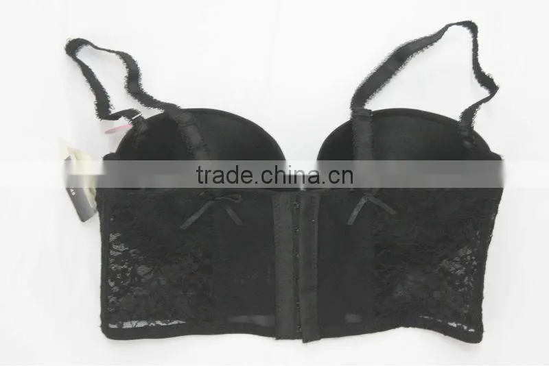 Women Hot Elegant Push Up Lace Strapless New Design of Bra