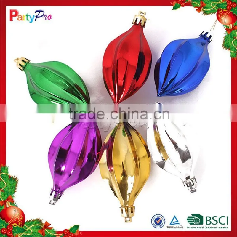 Partypro 2015 New Product Christams Handing Ornament Colorful Balls Large Outdoor Christmas Balls