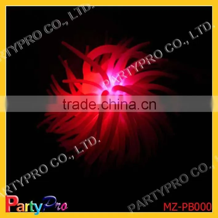 animal flashing fluffy ball yoyo ball puffer ball