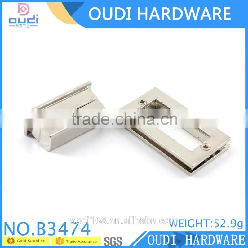 high-grade DIY lady bag creative bag accessories trun lock,handbag accessories bag turn lock.