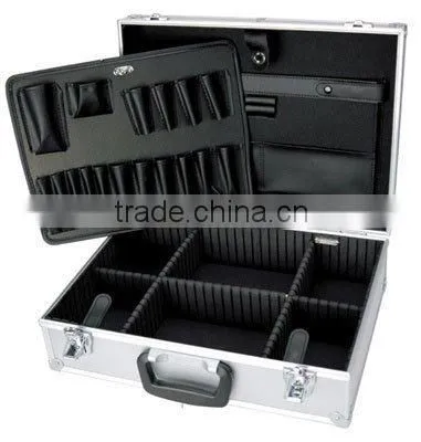 Aluminum Packaging Tool Case - Silver Dot