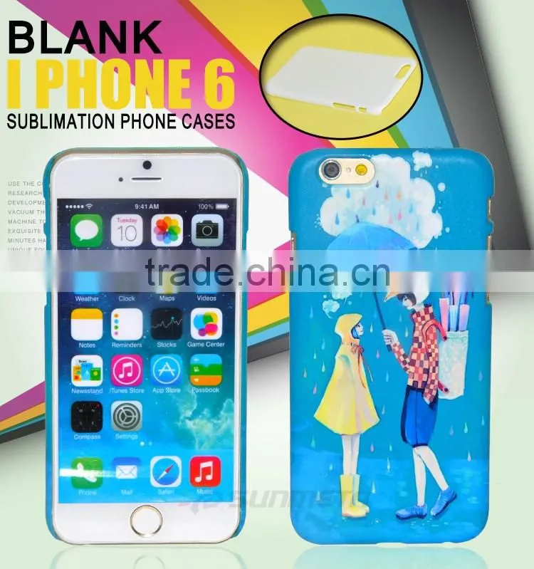 Mobile phone covers sublimation blanks, IP6 phone case