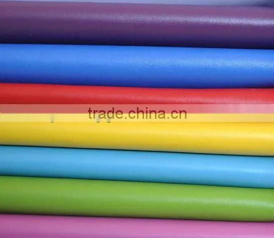 Factory direct sales 2014 high quality hot selling pvc imitation leather For Car Interior Bag, Dress, Garment, Down jacket ,coat