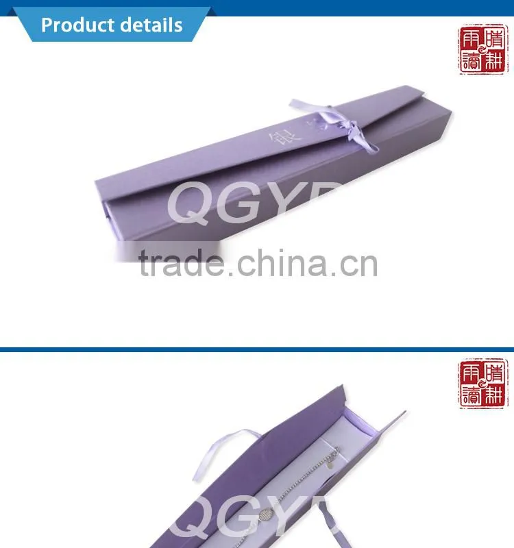 fashion design manufacturer custom necklace packaging paper jewellry box