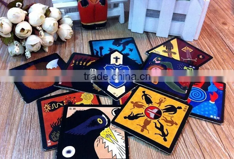 Custom UV Resistant professional poker cards blank playing cards Matt Lamination Printed dragon playing cards ---DH20546
