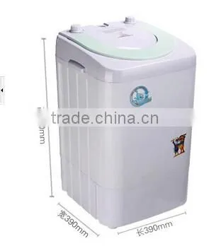 3.6kg single tub semi automatic mini washing machine