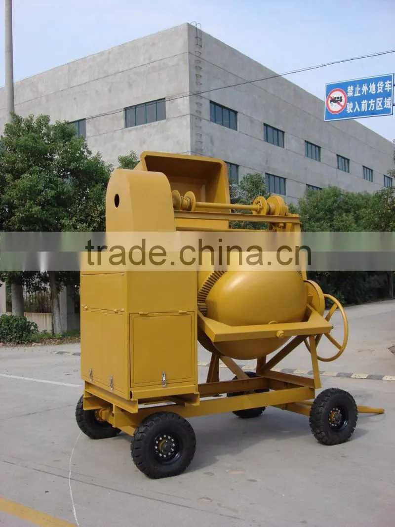 Containerized Export Belize Market Diesel TILTING DRUM CONCRETE MIXER