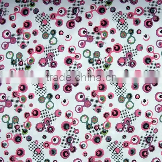 240T 100%polyester Printed Polyester Chiffon Fabric