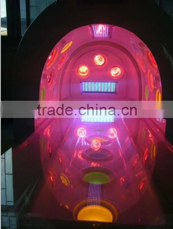 the best guangzhou luxury magic colorful tunnel spa/infrared sauna/photon energy infrared LED magic tunnel