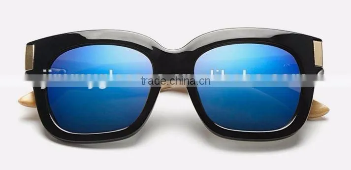 JMP646 Plastic Dark Green Wood Sunglasses