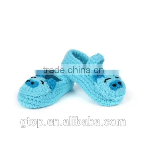 Wholesale Baby Handmade Crochet Shoes Supplier for 1-10 months old S-0036