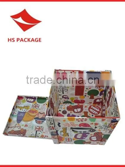 cartoon priting foldable storage box
