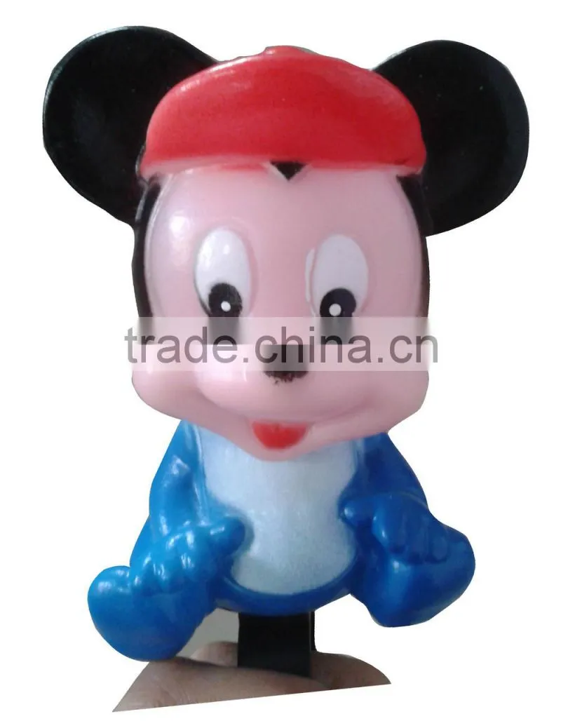 Popular lovely Cartoon Mickey Mouse desgin plastic cartoon Air Bicycle Bell