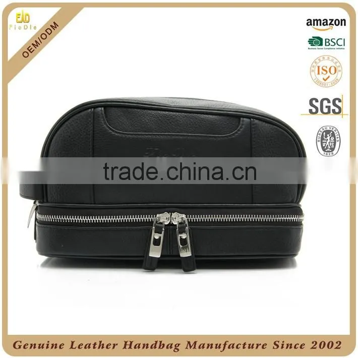 CSLRB226-001new products 2016 leather cosmetic bag travel case toilet bag