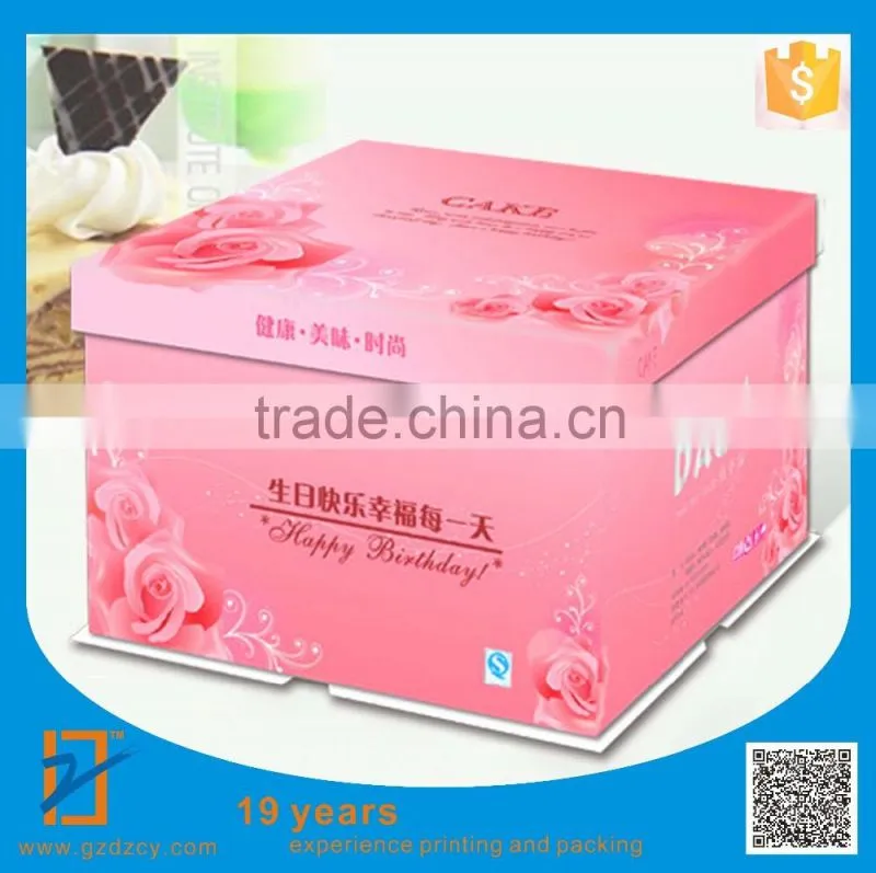 Christmas Customized Design Eco-Friendly Wholesale Recycled Paper Cup Cake Box