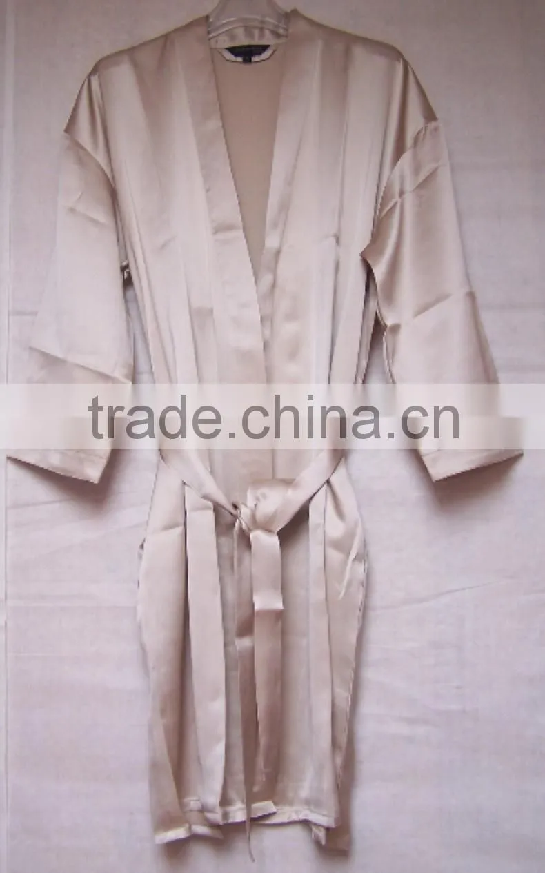 100% silk robe with Italian traditional design