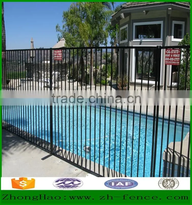 PVC coated tubaler Steel Fence wall yard fence wall and fence gate designing