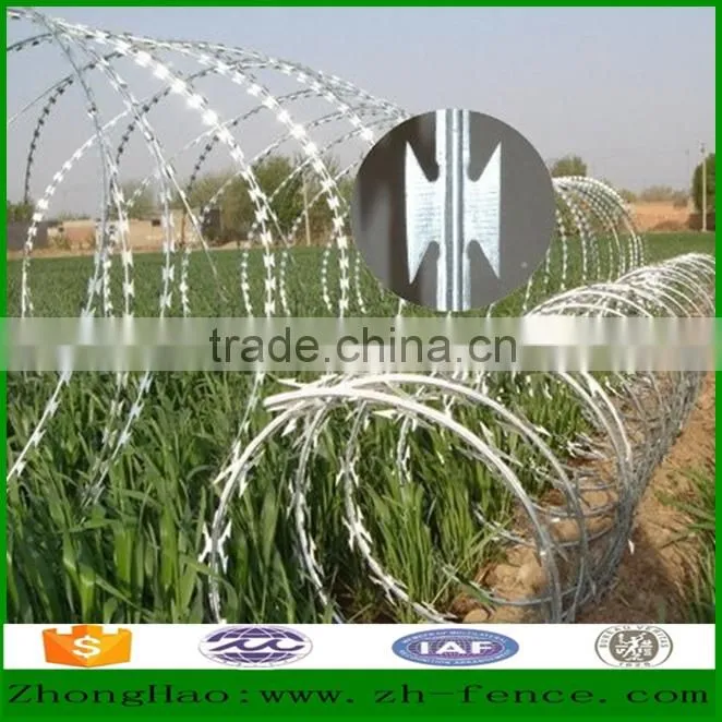 Hot sale high quality prison used Razor Barbed Wire Fence