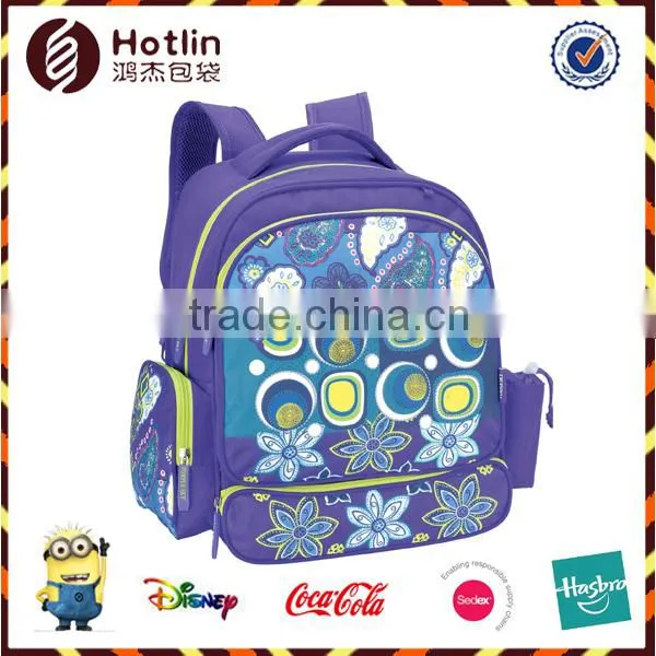 tiger print pattern sports backpack single shoulder bag