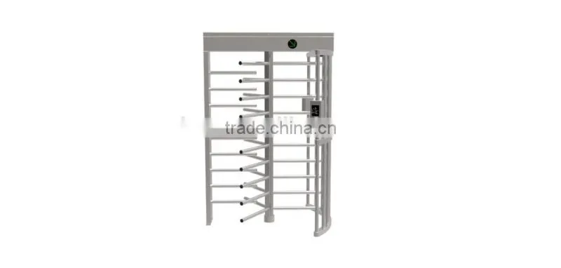 Vertical Access Control Electronic Barrier Gate Mechanism Full Height Turnstile Competitive Price