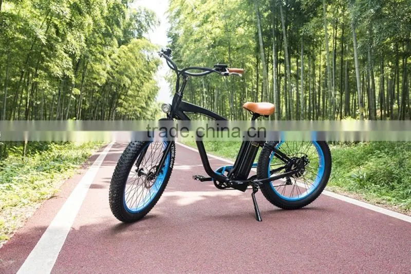 26'' yeti bike 36v 17ah electric bicycle with tube lithium battery