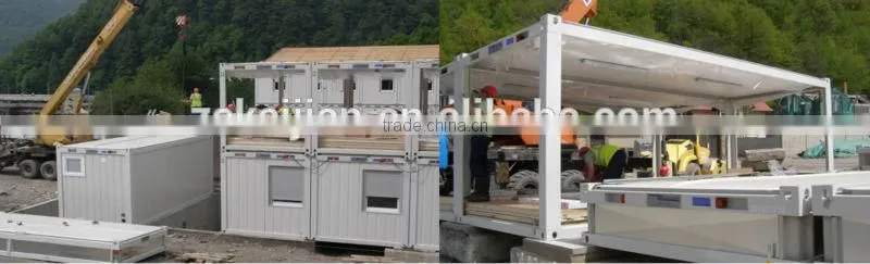 Flat packing house container