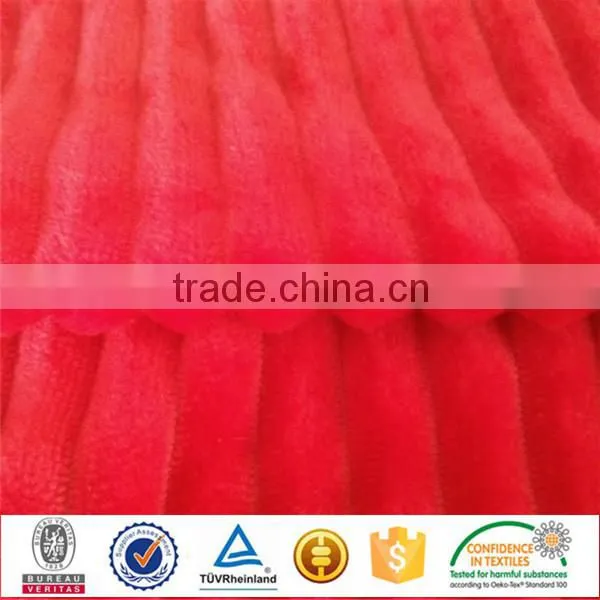 2015 Wholesale Wide Narrow Stripe Corduroy Fabric for Home textile