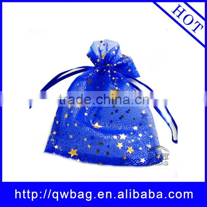 custom printed organza bag