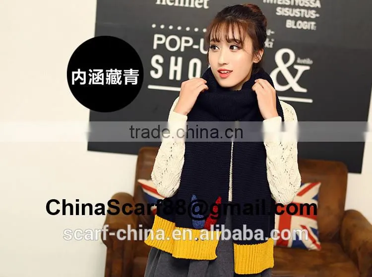 Wholesale cute wool scarf